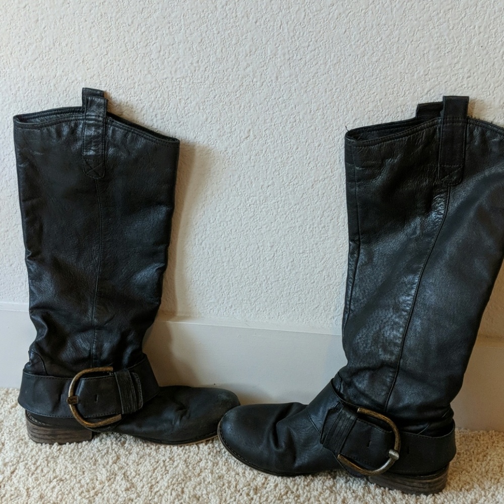 Knee high boots